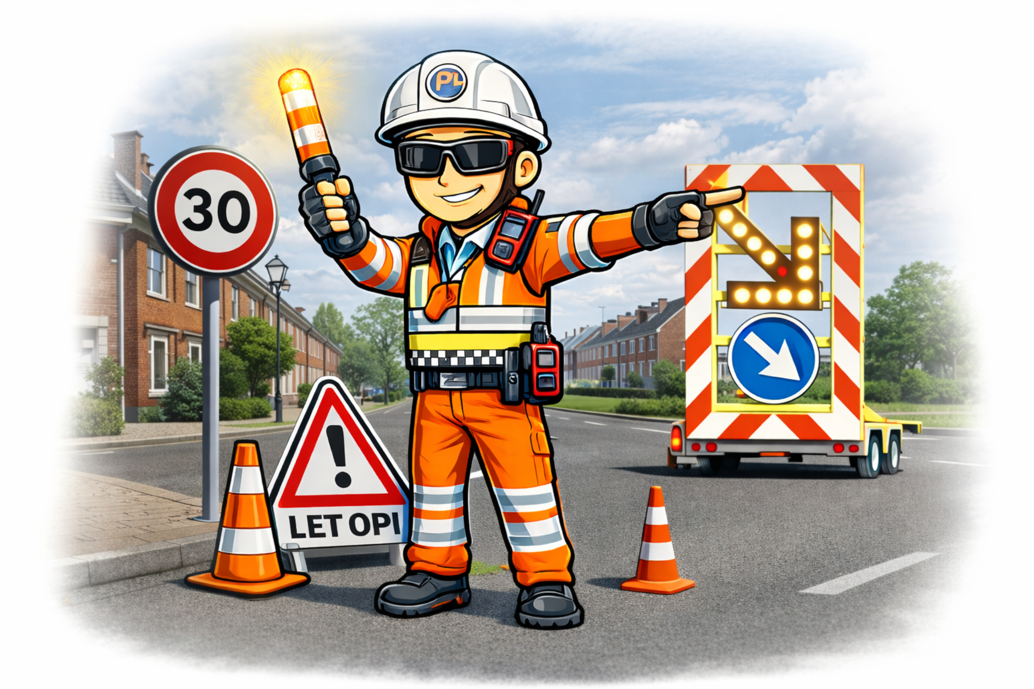 Illustratie verkeersmaatregelen